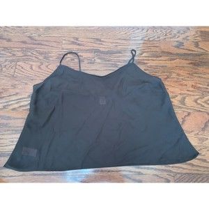 Sheer Black Camisole Size 18W